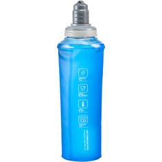 Rückansicht von Source Jet foldable bottle 0.5 Liter Trinkflasche blue