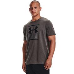 Rückansicht von Under Armour GL Foundation Funktionsshirt Herren charcoal medium heather