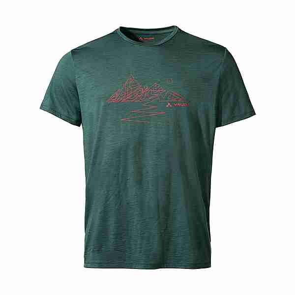 VAUDE Men's Tekoa Wool T-Shirt T-Shirt Herren dusty forest