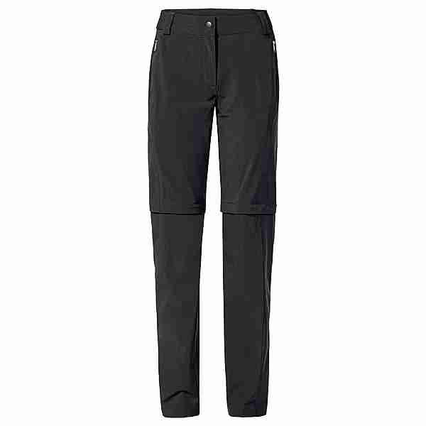 VAUDE Women's Farley Stretch ZO T-Zip Pants II Trekkinghose Damen black