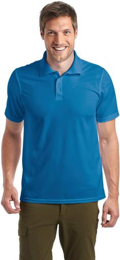 Rückansicht von Maier Sports Ulrich Poloshirt Herren imperial blue