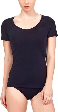 Rückansicht von Icebreaker Merino 150 Siren Sweetheart Funktionsshirt Damen black