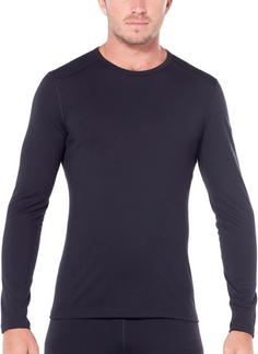 Rückansicht von Icebreaker Merino 200 Oasis Funktionsshirt Herren black