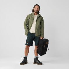 Rückansicht von FJÄLLRÄVEN Karl Pro Funktionsshorts Herren dark navy