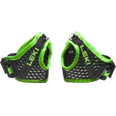 LEKI Shark Frame Strap Mesh Handschlaufen black-neonyellow