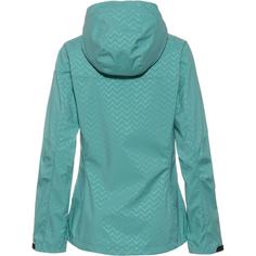 Rückansicht von KILLTEC KOS Softshelljacke Damen aqua