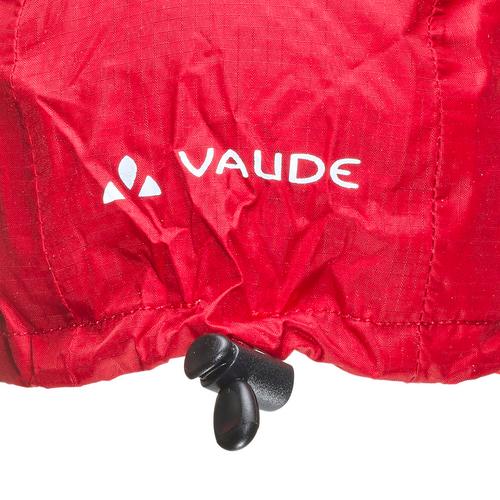 Rückansicht von VAUDE HELMET RAINCOVER Zubehör indian red