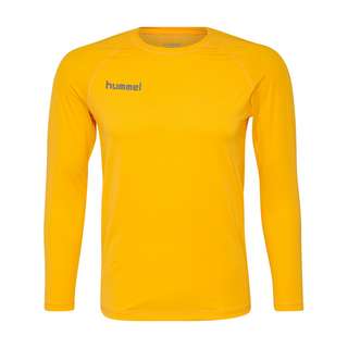 hummel HML FIRST PERFORMANCE KIDS JERSEY L/S T-Shirt Kinder SPORTS YELLOW