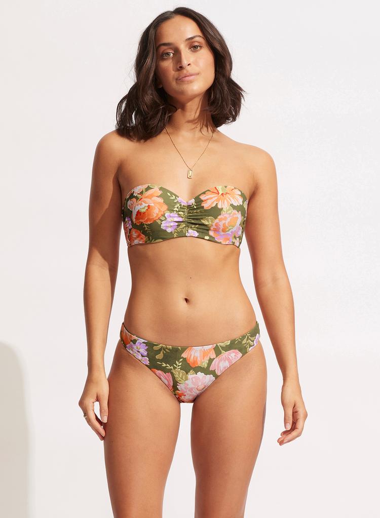 Seafolly Seafolly Paradise Garden Bikini Oberteil Damen - avocado - 1 | SportScheck
