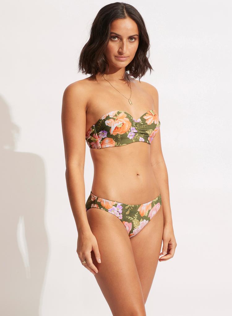 Seafolly Seafolly Paradise Garden Bikini Oberteil Damen - avocado - 2 | SportScheck