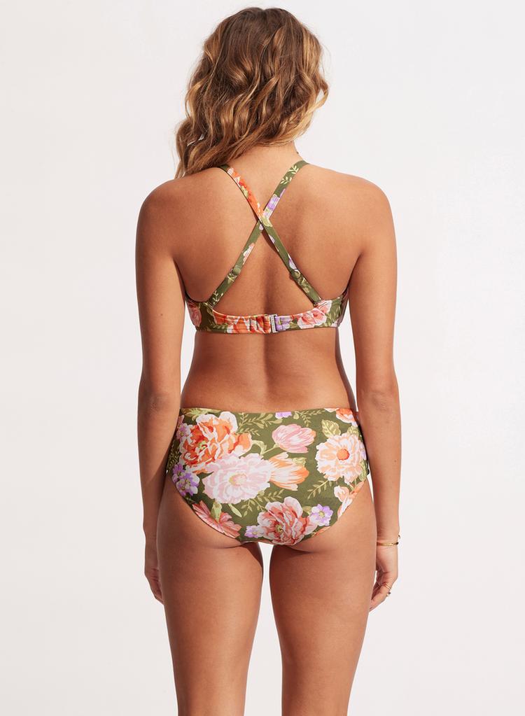 Seafolly Seafolly Paradise Garden Bikini Hose Damen - avocado - 3 | SportScheck