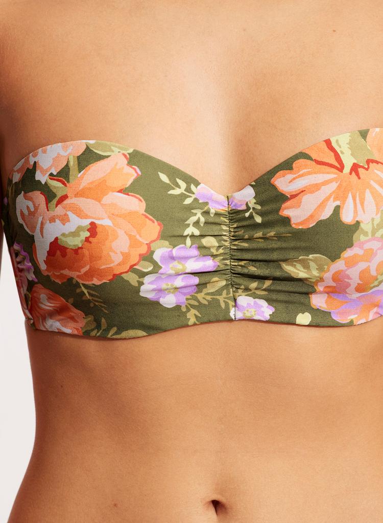 Seafolly Seafolly Paradise Garden Bikini Oberteil Damen - avocado - 4 | SportScheck