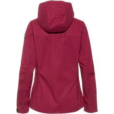 Rückansicht von KILLTEC KOS Softshelljacke Damen dunkelrose