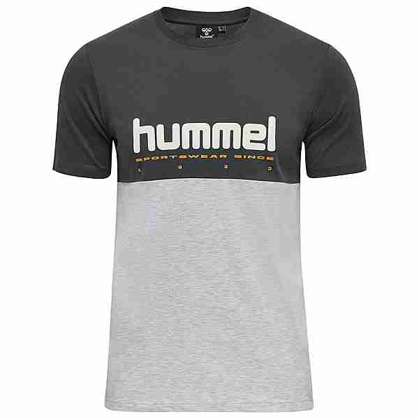 hummel hmlLGC MANFRED T-SHIRT T-Shirt LIGHT GREY MELANGE