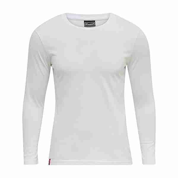 hummel hmlRED BASIC T-SHIRT L/S T-Shirt Herren WHITE