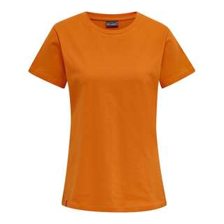 hummel hmlRED BASIC T-SHIRT S/S WOMAN T-Shirt Damen ORANGE TIGER