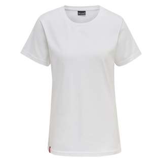 hummel hmlRED BASIC T-SHIRT S/S WOMAN T-Shirt Damen WHITE