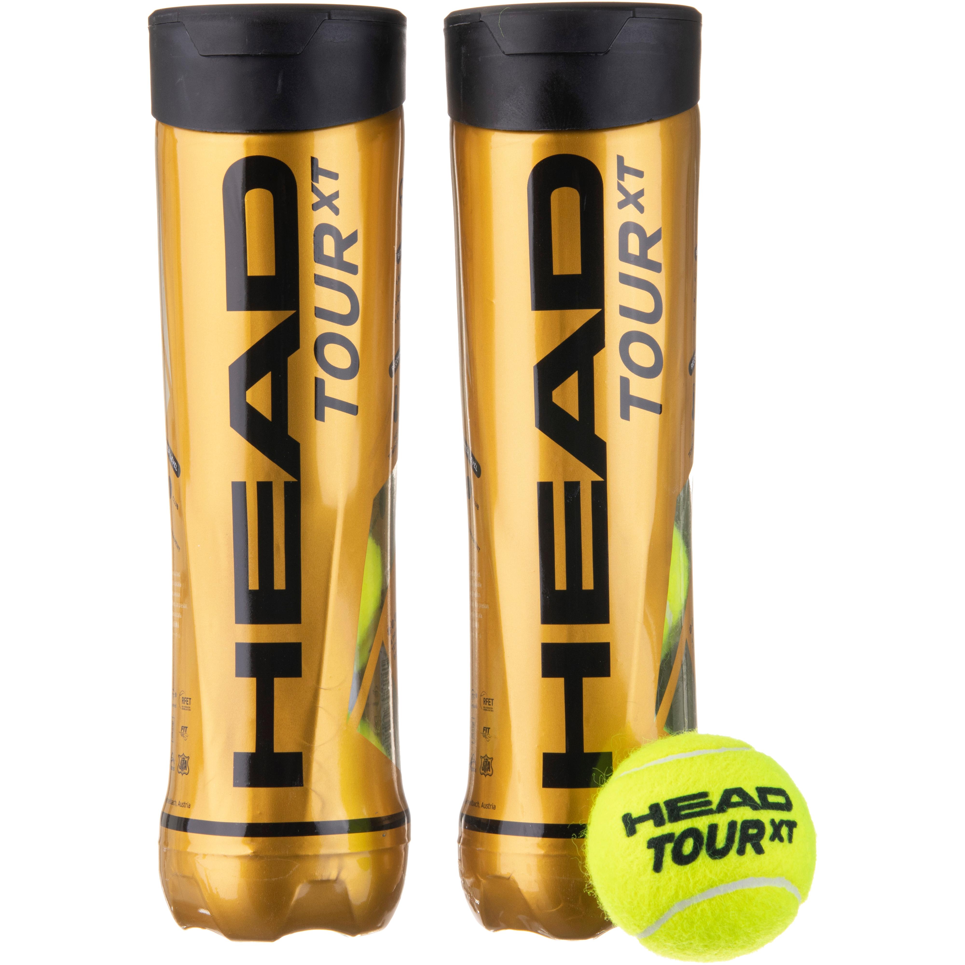 HEAD 2 x 4B HEAD Tour XT Tennisball gelb im Online Shop von SportScheck
