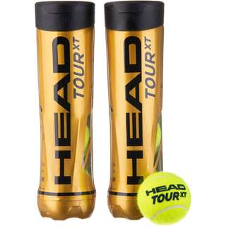HEAD 2 x 4B HEAD Tour XT Tennisball gelb