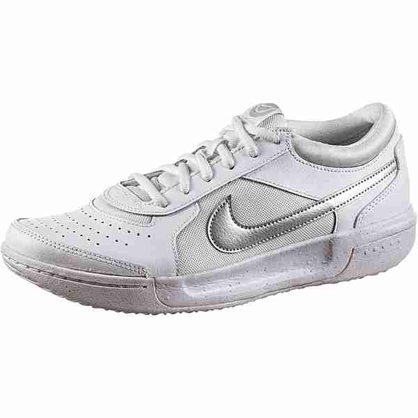 Nike Court Zoom Lite 3 Tennisschuhe Damen white-metallic silver