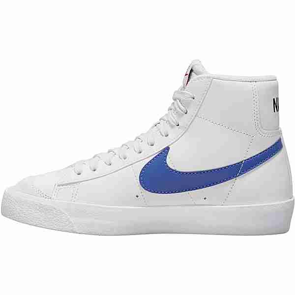 Nike BLAZER 77 Sneaker Kinder white-habanero red-medium blue-black
