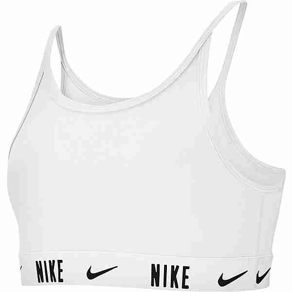 Nike TROPHY Sport-BH Kinder white-white-black