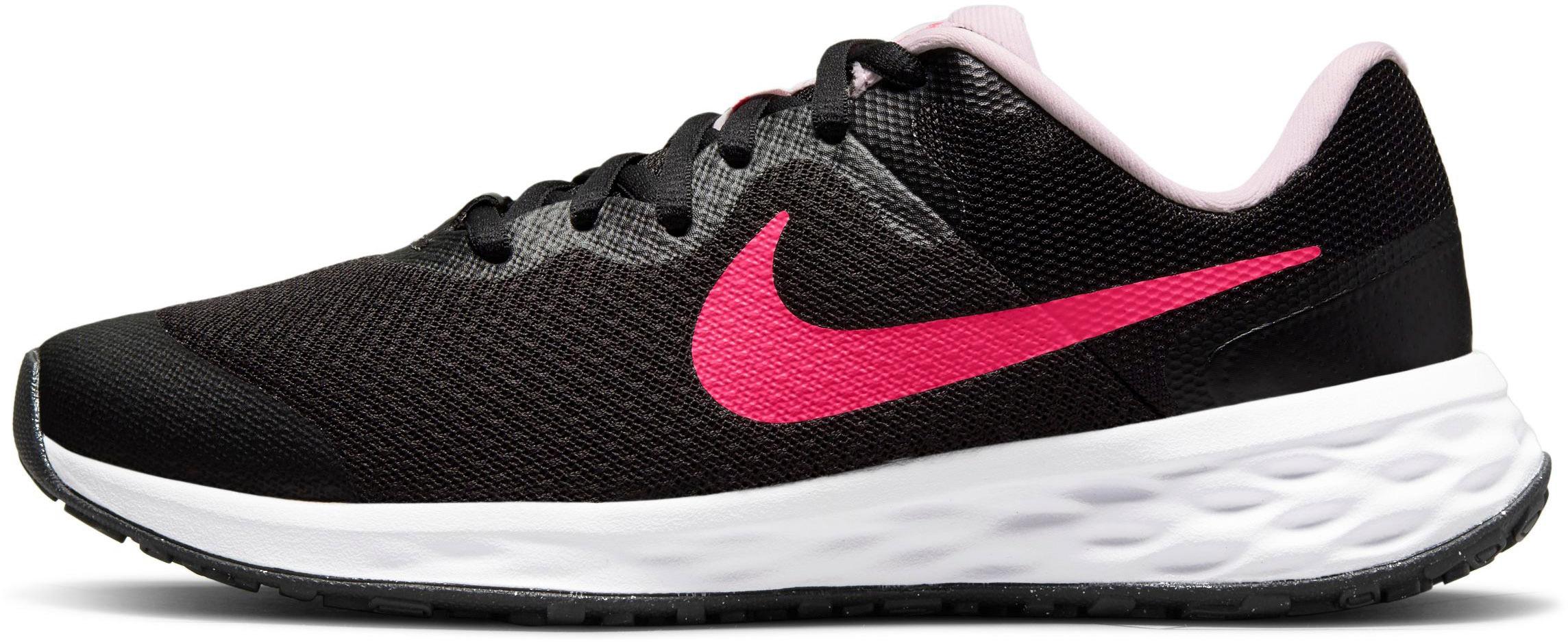 Nike REVOLUTION 6 Laufschuhe Kinder black hyper pink pink foam im Online Shop von SportScheck kaufen