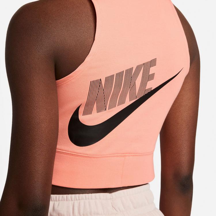 Nike Nike NSW DNC Croptop Damen - crimson bliss-pink oxford - 3 | SportScheck