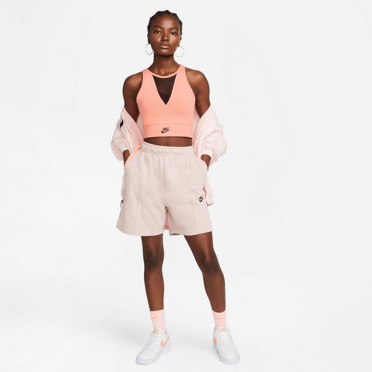 Nike Nike NSW DNC Croptop Damen - crimson bliss-pink oxford - 4 | SportScheck