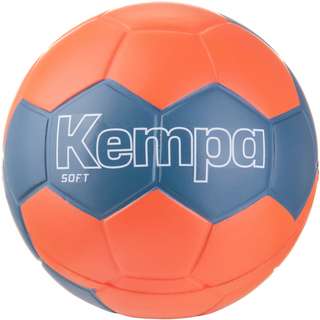 Kempa Soft Handball icegrey-fluo red