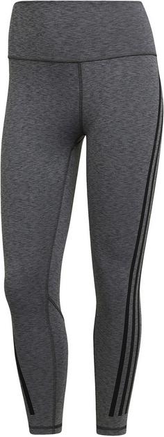 adidas Optime Training 7/8-Tights Damen dark grey heather