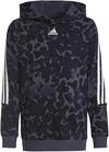 adidas 3-STRIPES Hoodie Jungen - shadow navy-black-white