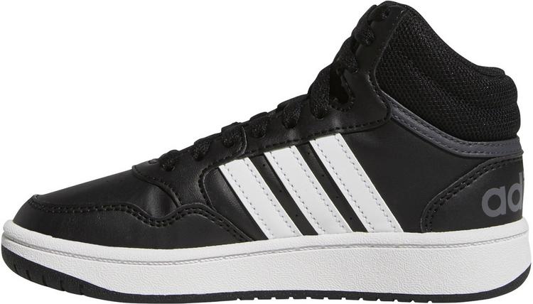 adidas adidas HOOPS MID 3.0 K Sneaker Kinder - core black-ftwr white-grey six - 0 | SportScheck