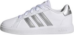 adidas GRAND COURT 2.0 K Sneaker Kinder ftwr white-matte silver-matte silver