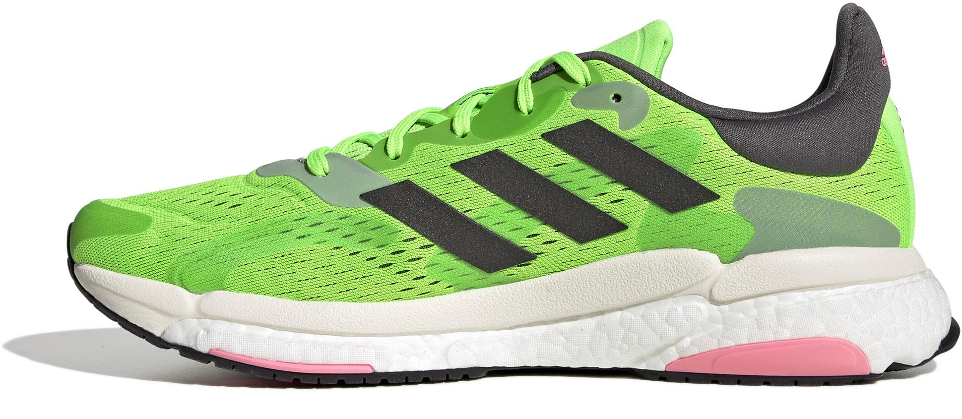 Adidas Solarboost 4 Laufschuhe Herren solar green core black beam pink im Online Shop von SportScheck kaufen