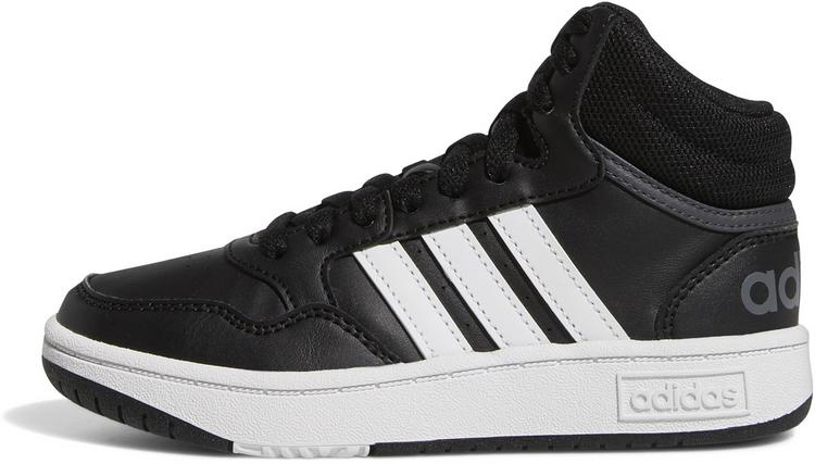 adidas adidas HOOPS MID 3.0 K Sneaker Kinder - core black-ftwr white-grey six - 0 | SportScheck