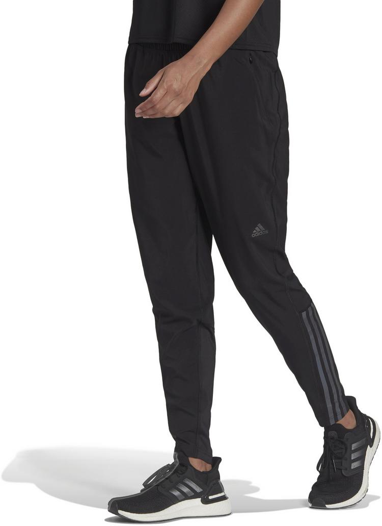 adidas adidas Run 3 Streifen Laufhose Damen - black - 0 | SportScheck