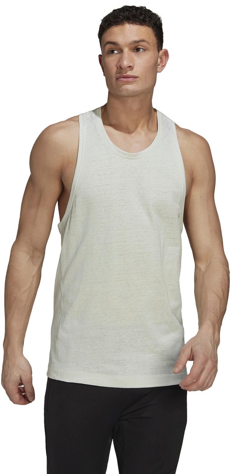 adidas adidas Yoga Funktionstank Herren - linen green - 0 | SportScheck