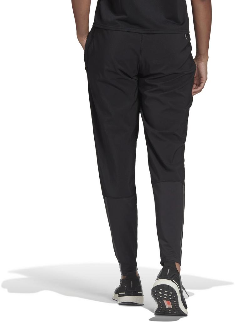 adidas adidas Run 3 Streifen Laufhose Damen - black - 1 | SportScheck