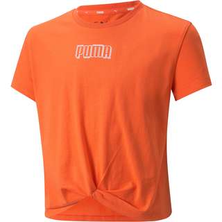 PUMA Alpha Knotted T-Shirt Kinder firelight