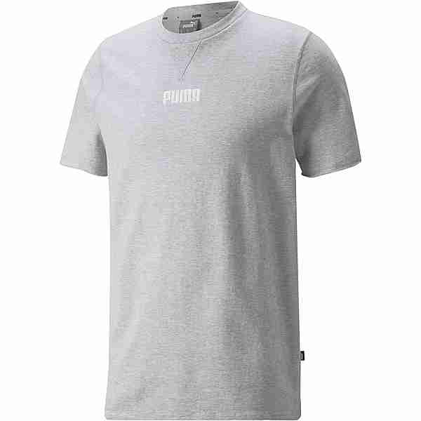PUMA T-Shirt Herren light gray heather