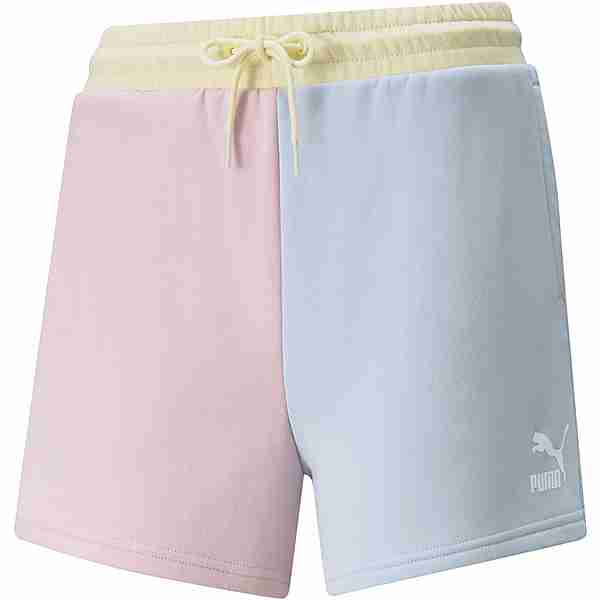 PUMA Classics Block Shorts Damen arctic ice-chalk pink