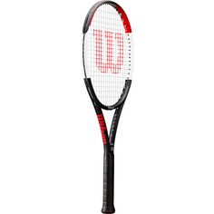 Rückansicht von Wilson PRO STAFF PRECISION 100 Tennisschläger red-white-black
