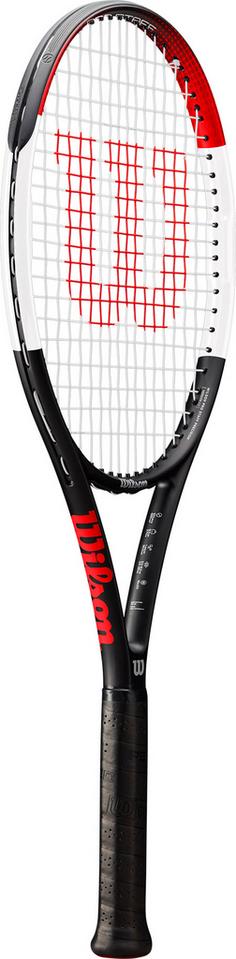 Rückansicht von Wilson PRO STAFF PRECISION 100 Tennisschläger red-white-black