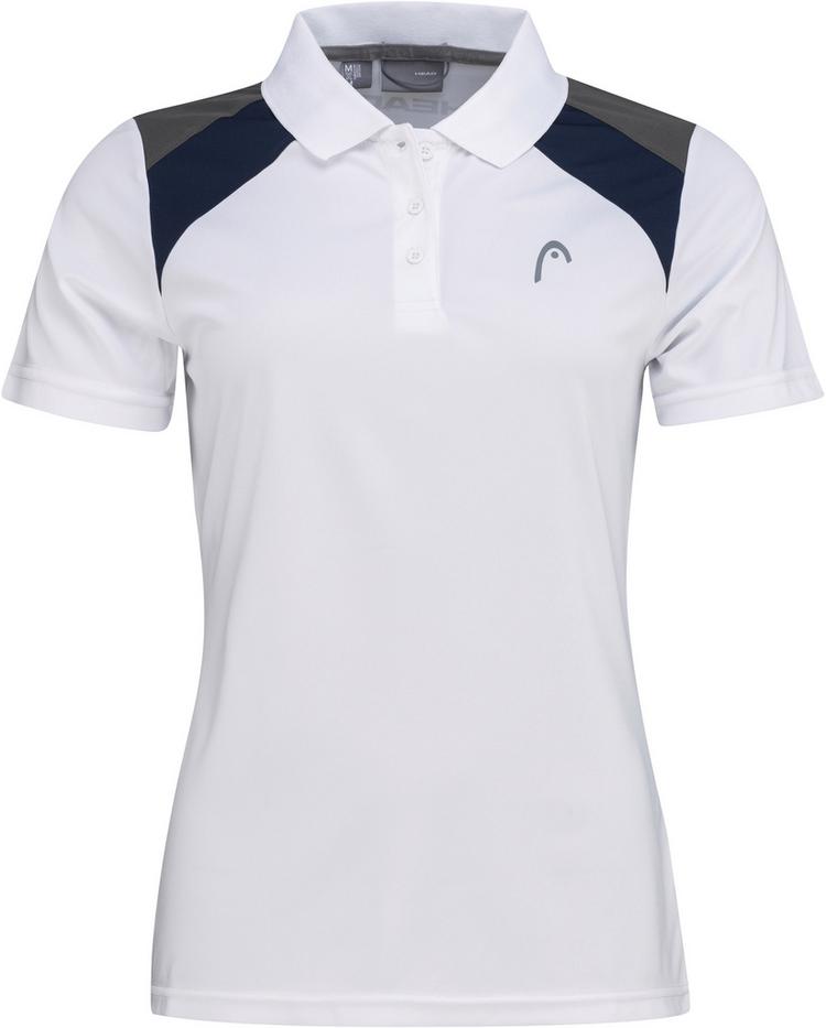 HEAD HEAD Club 22 Tennis Polo Damen - wei&szlig;-dunkelblau - 0 | SportScheck
