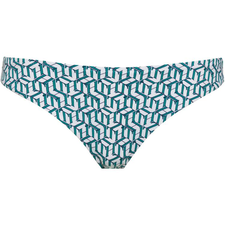 Tommy Hilfiger Tommy Hilfiger Bikini Hose Damen - hilfiger aop monogram green - 0 | SportScheck