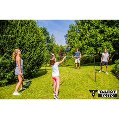 Rückansicht von Talbot-Torro SET FAMILY Badminton Set bunt