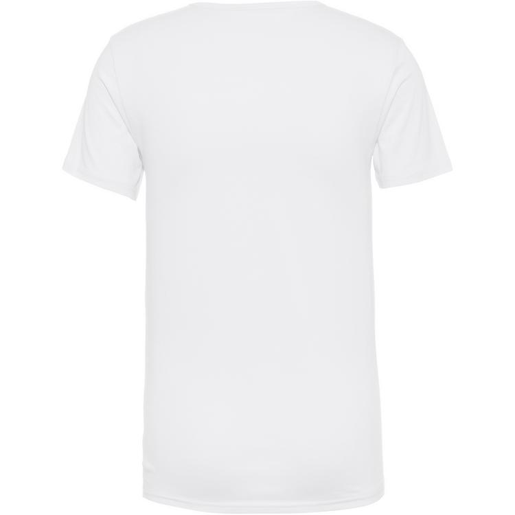 Tommy Hilfiger Tommy Hilfiger T-Shirt Herren - white-mid gry hthr-sweet blue - 0 | SportScheck