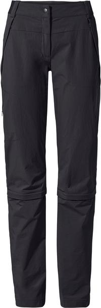VAUDE Farley Stretch Capri T-Zip Zipphose Damen - black