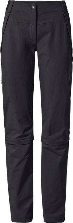 VAUDE Farley Stretch Capri T-Zip III Zipphose Damen black